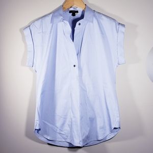 Size 4 J. Crew light blue women shirt